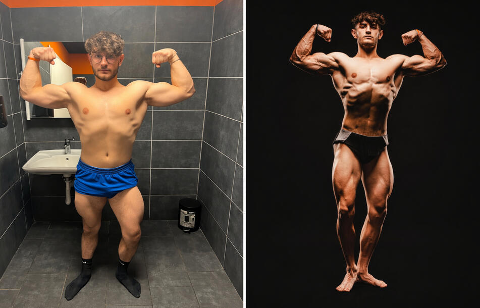 6 mesi body recomp per shooting fotografico -10kg